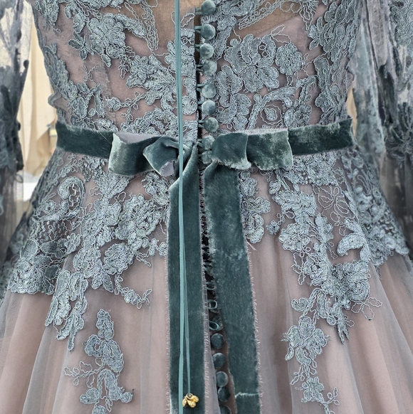 Lizadiaz.com Dresses & Skirts - Custom Sage Green Wedding Dress